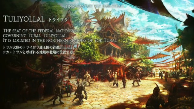 Final Fantasy XIV what is the city of Tural