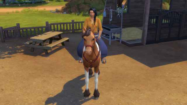 Horse Riding in The Sims 4 Horse Ranch